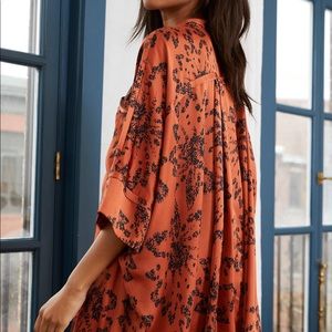 NWOT Free People Goddess Sleep Shirt Size Small